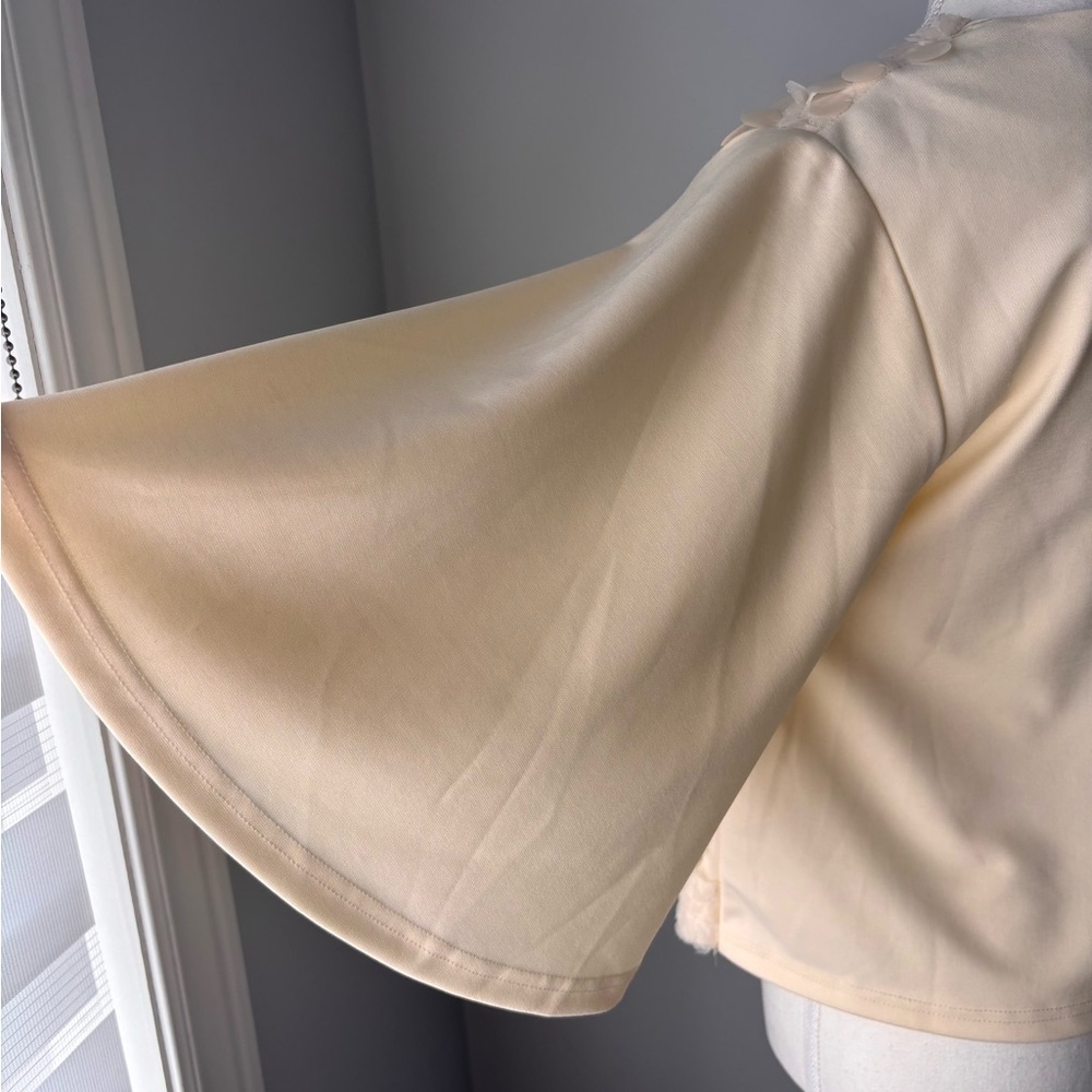 Gracia Cream Sequin Blouse - Picture 3 of 13